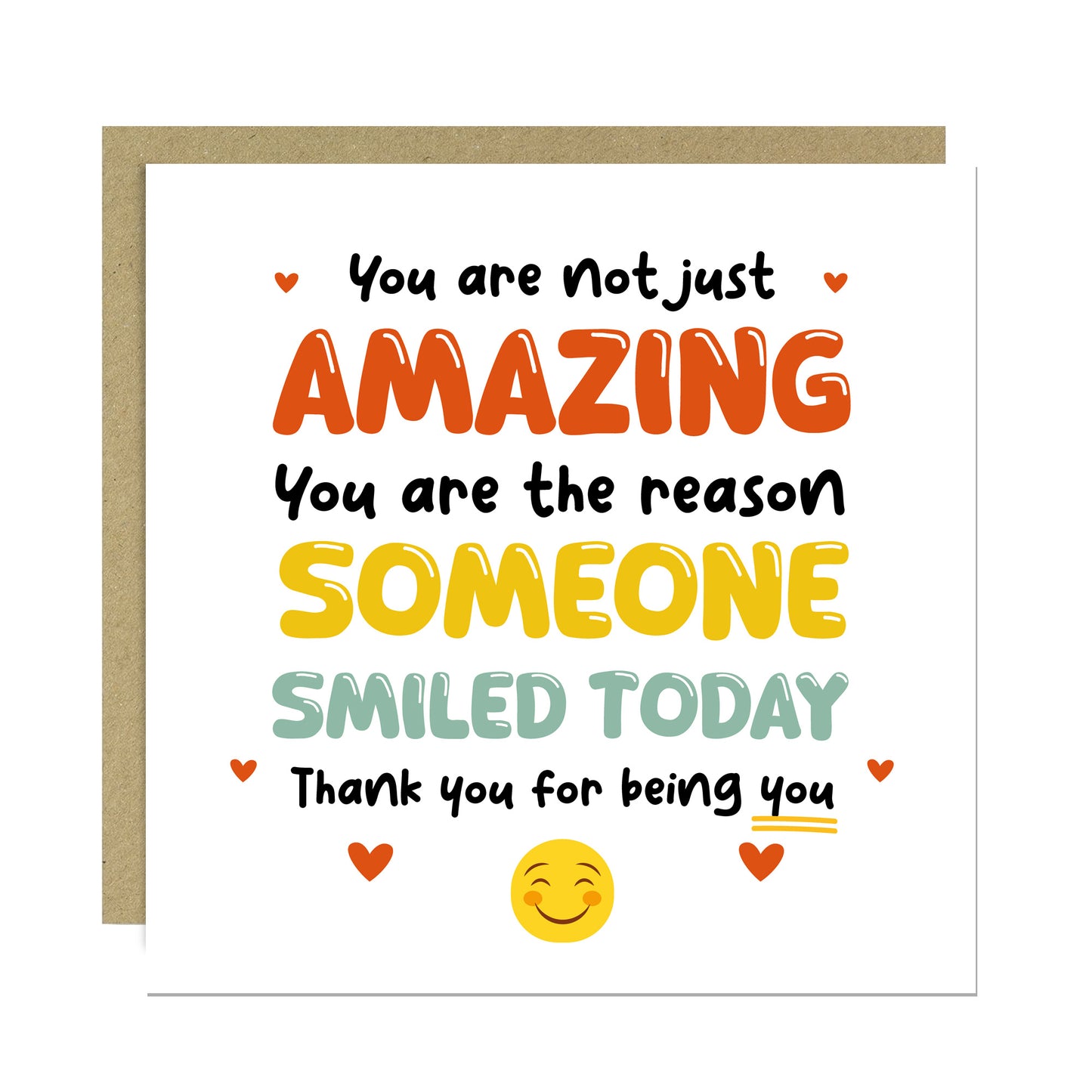 Thank You Card For Someone Special Thank You Card For Teacher