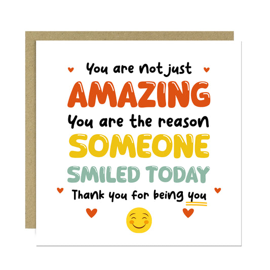 Thank You Card For Someone Special Thank You Card For Teacher