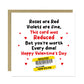 Funny Valentines Day Card For Him Her Boyfriend Girlfriend Joke