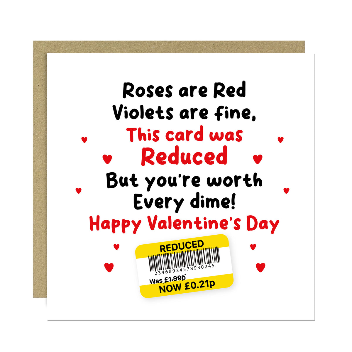 Funny Valentines Day Card For Him Her Boyfriend Girlfriend Joke