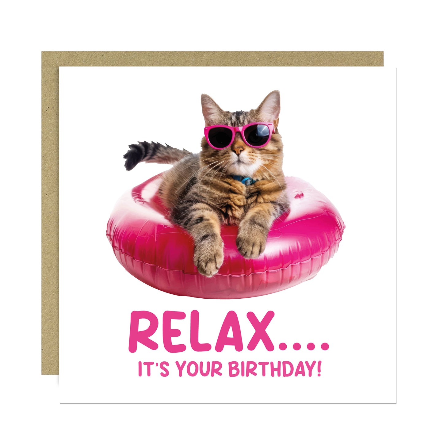 Birthday Card For Her Mum Female Girl Friend Colleague Funny Cat