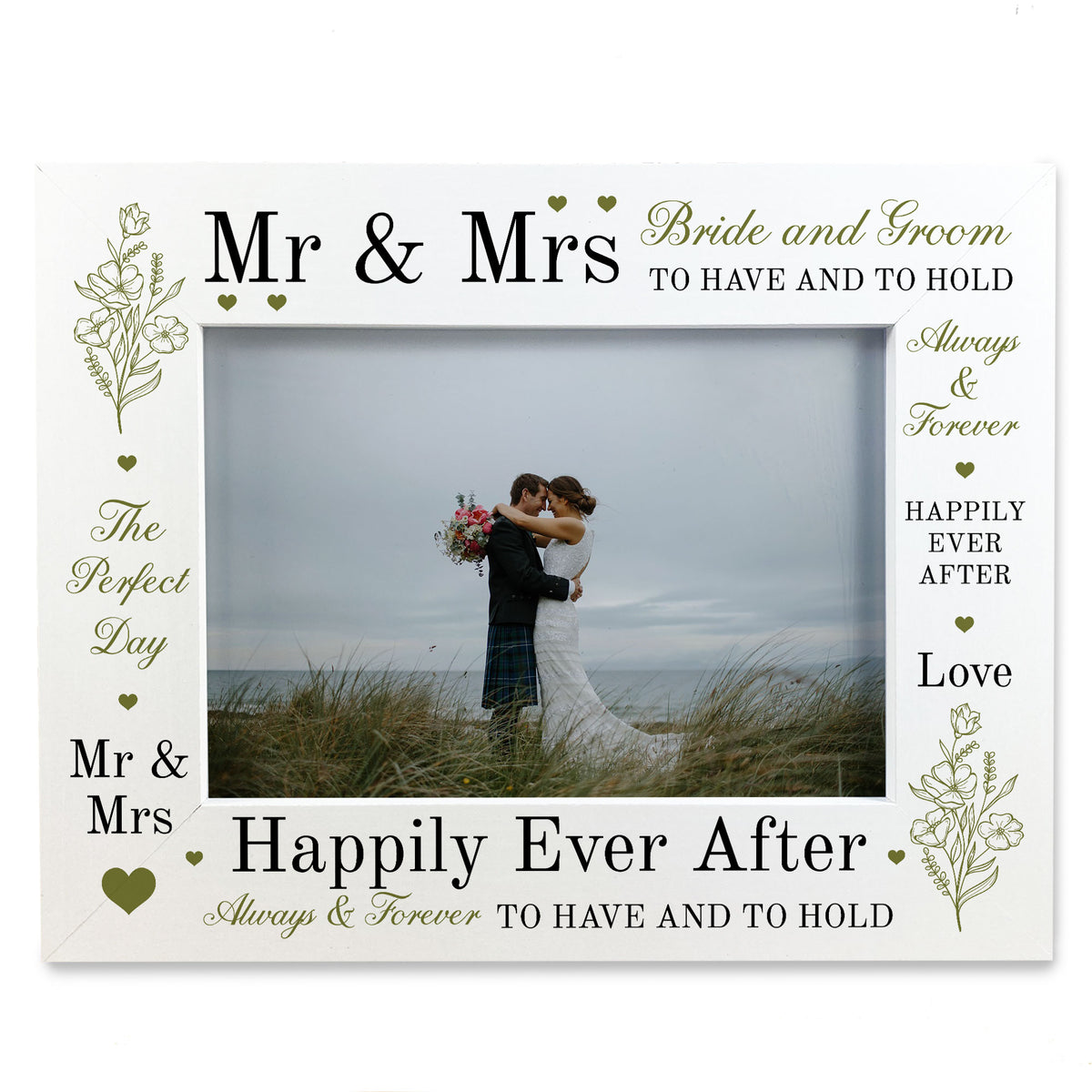 Wedding Frame 7X5 Picture Frame Wedding Gifts for Couple