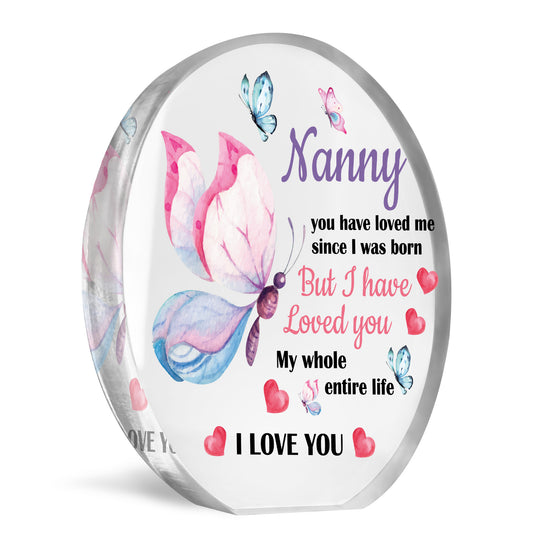 Nanny Gift Unique Gifts for Nanny Birthday Christmas Gift Plaque