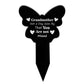 Grandmother Memorial Plaques For Grave Acrylic Grave Marker