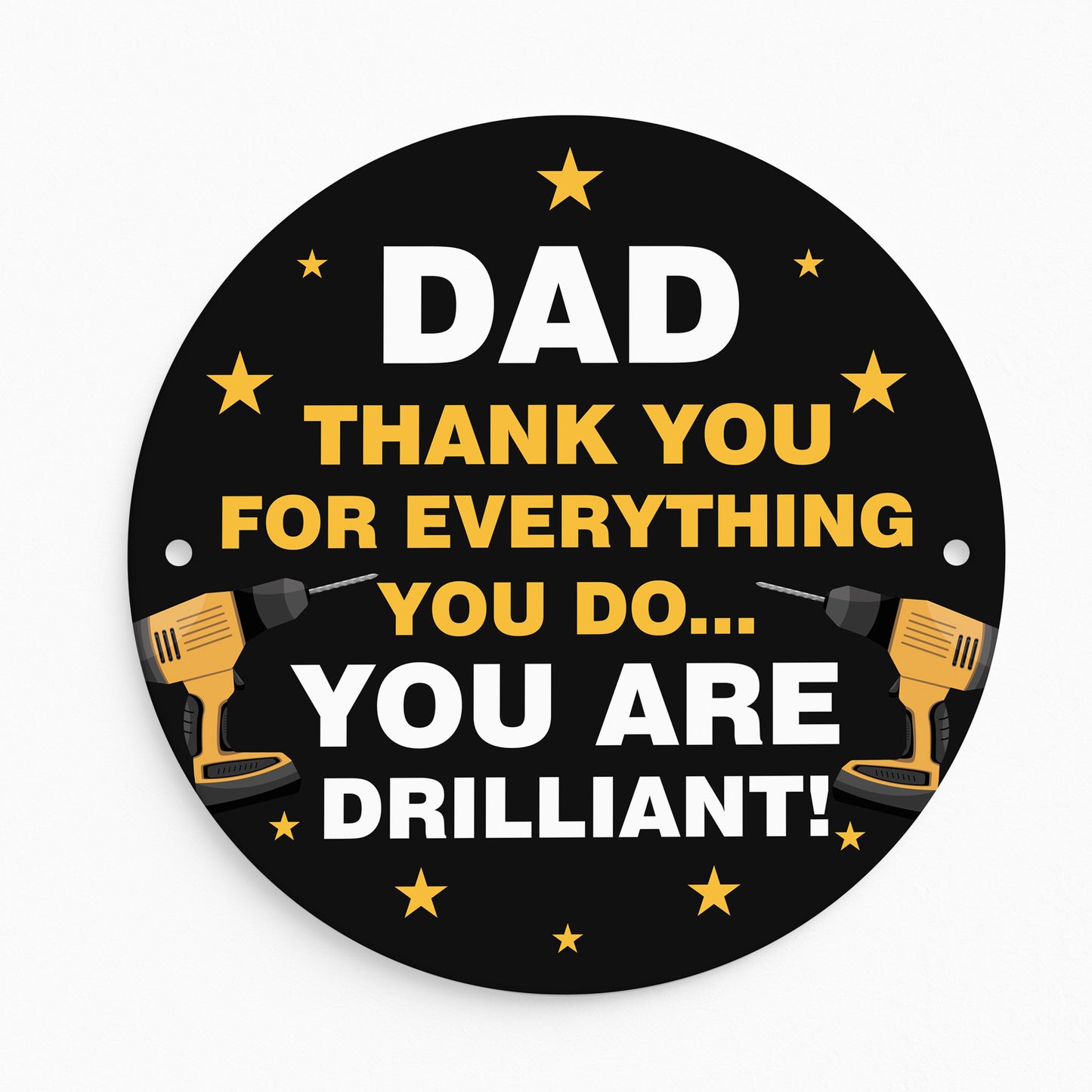 Dad Gift For Fathers Day Birthday You Are Drilliant Gift For Him