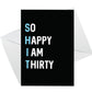 Funny Joke 30th Birthday Card 30th Birthday Card For Mum Dad