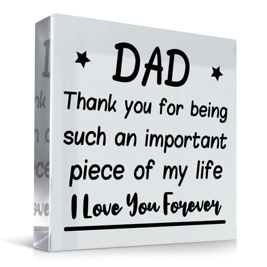 Gift For DAD Thank You Gift For Dad Birthday Gift Fathers Day