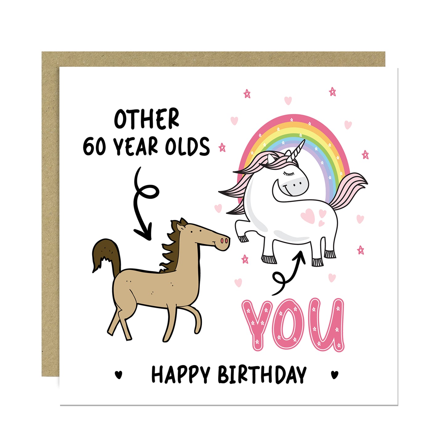 Funny 60th Birthday Card For Friend Mum Auntie Nan Nanny