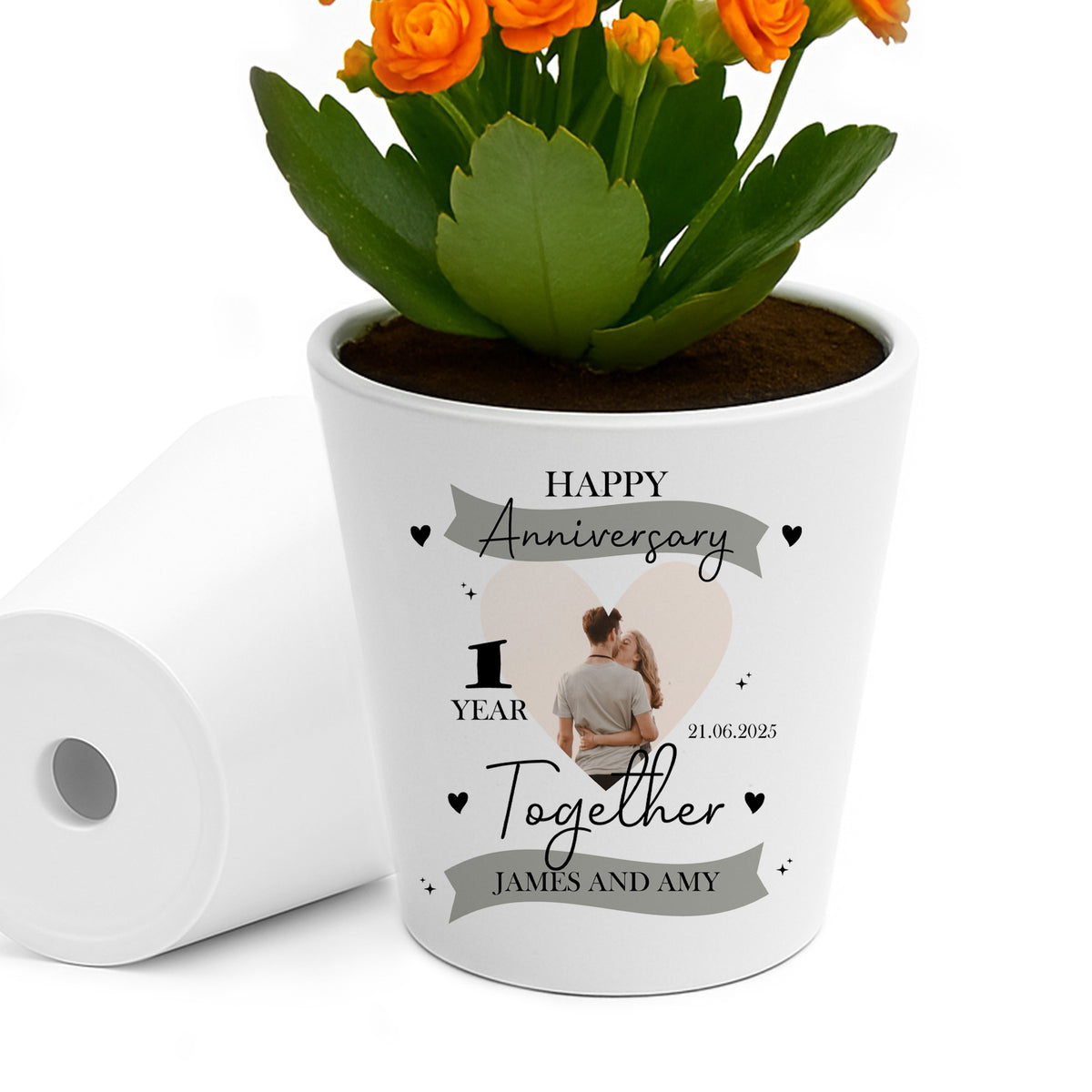 Personalised 1st Anniversary Gift Husband Wife Girlfriend