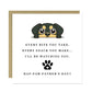 Funny Fathers Day Card From Dog Hap-paw Fathers Day Card Joke