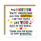 Appreciation Card For Friends Teachers Colleagues Volunteers
