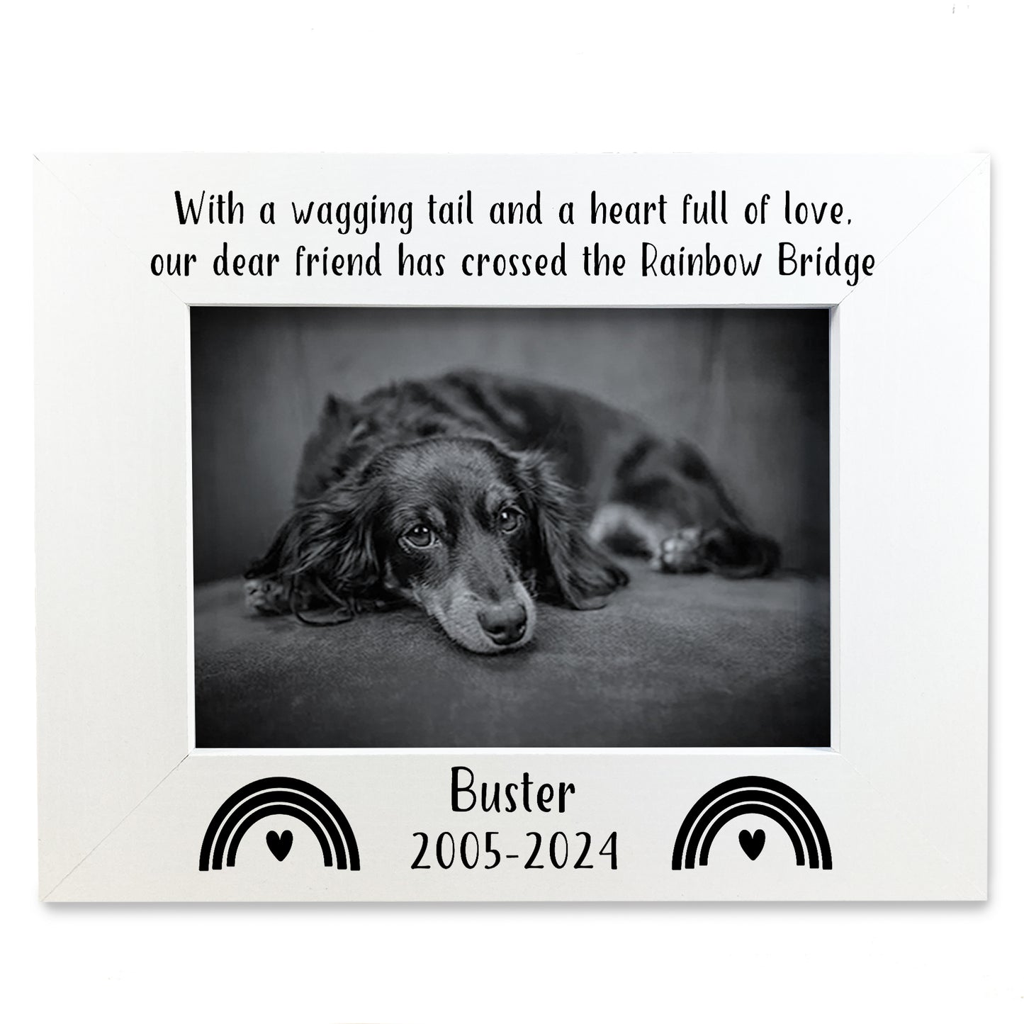 Personalised Pet Memorial Gift Photo Keepsake Memorial Gift Dog