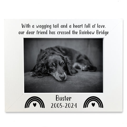 Personalised Pet Memorial Gift Photo Keepsake Memorial Gift Dog