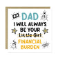 FUNNY Fathers Day Card For Dad Fathers Day Card From Daughter