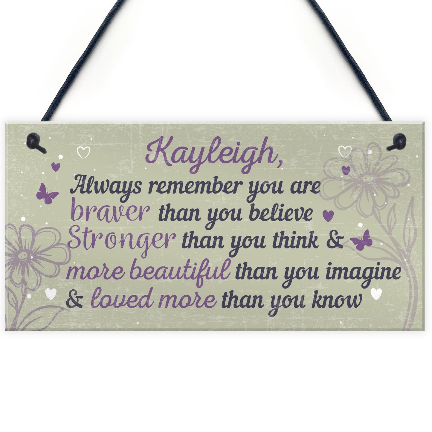 Personalised Friendship Gift Best Friend Birthday Inspirational