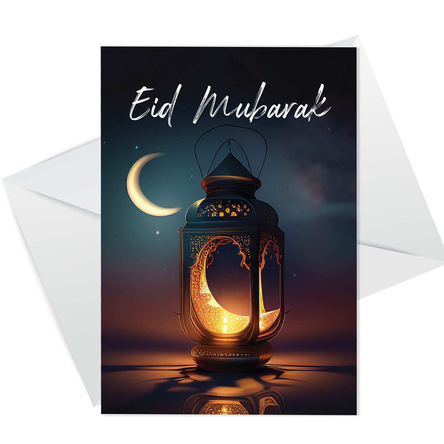 Eid Mubarak Card Ramadan Greetings Card For Friends Family Kids