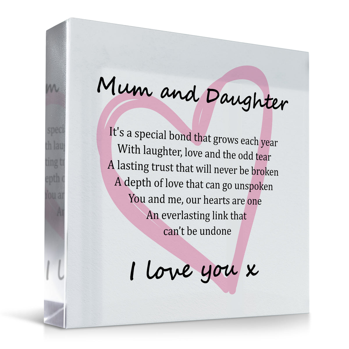 Mother & Daughter Gift Mum Gift From Daughter Gift For Daughter