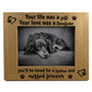 Pet Memorial Photo Frame Your Life Was A Gift Dog Pet Loss Gift
