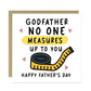 Fathers Day Card For Godfather From Godchildren Godparent