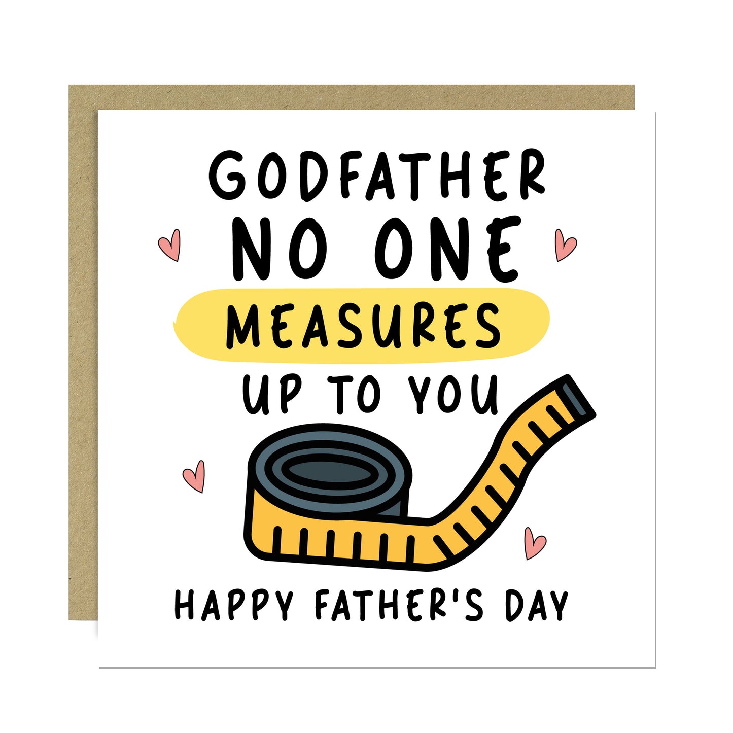 Fathers Day Card For Godfather From Godchildren Godparent