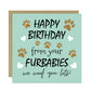 Funny Birthday Card From The Dog Card From Your Furbabies