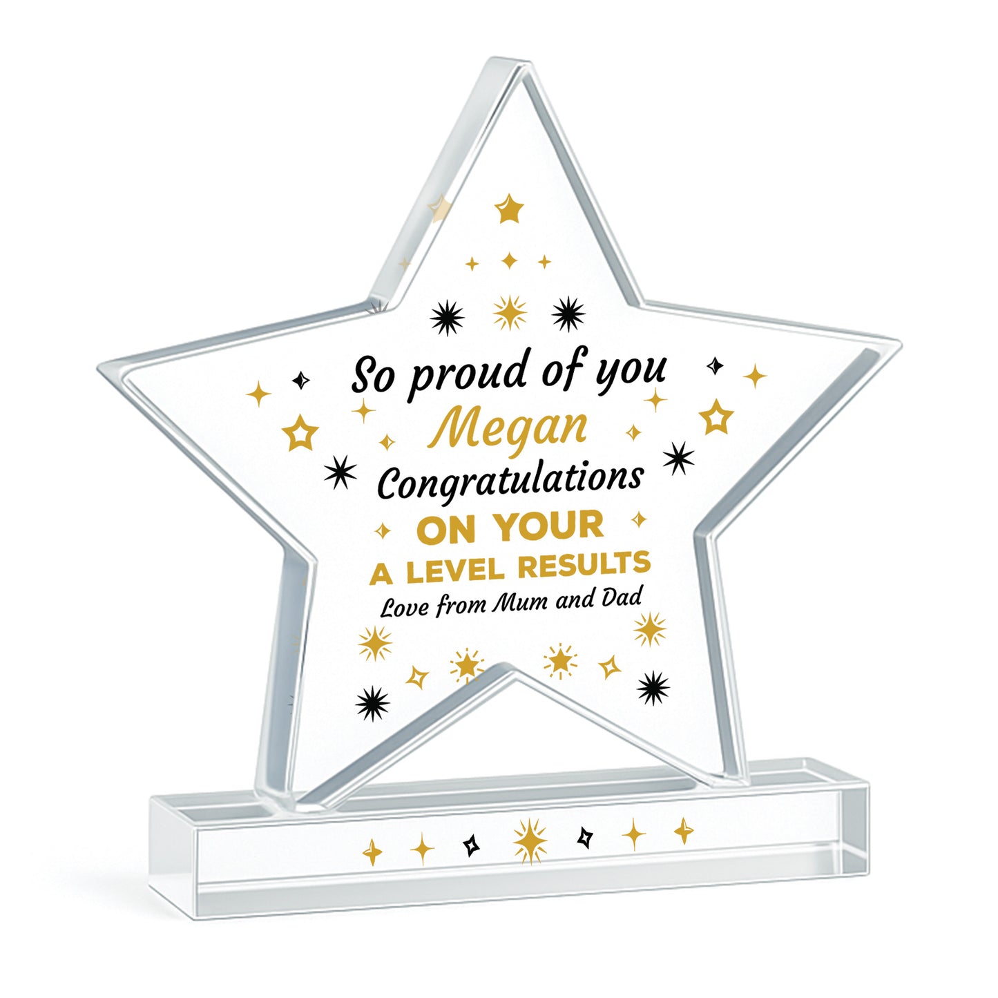 Personalised Congratulations Gift For A Level Results Day