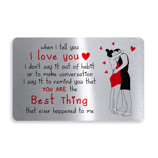 Best Thing That Ever Happened To Me Gift For Valentines Day