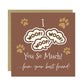 Funny Card from The Dog Birthday Card for Dog Owner Card