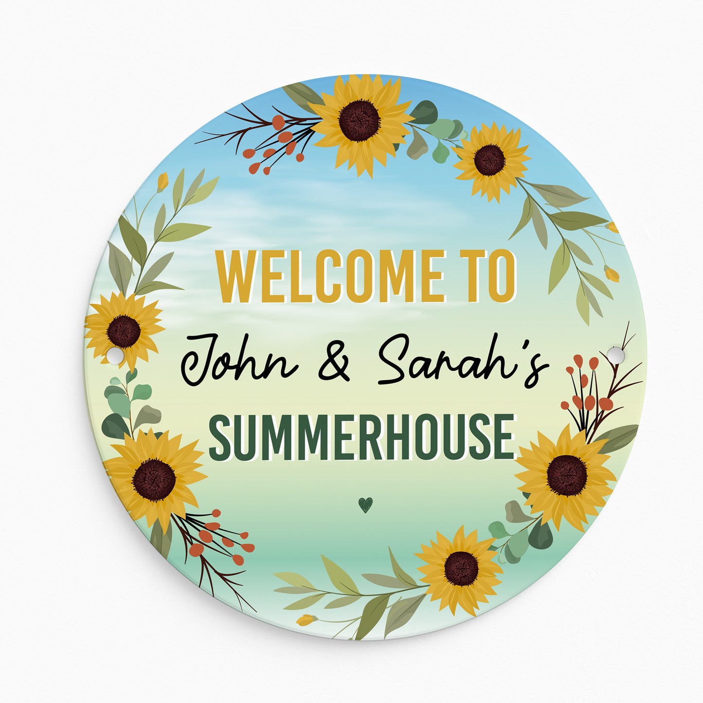 Personalised Welcome To Any Name's Summerhouse Sign For Garden