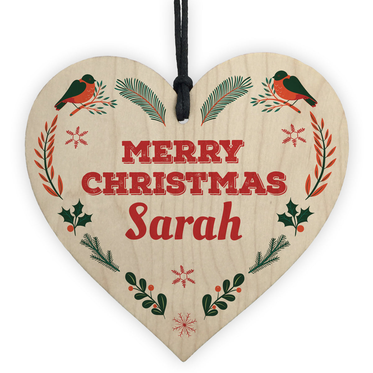 Merry Christmas Personalised Friends Family Colleagues Gift