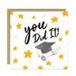 Graduation Card For Daughter Son YOU DID IT Card With Envelope