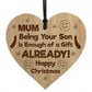 Mum Christmas Funny Gift From Son Novelty Christmas Tag