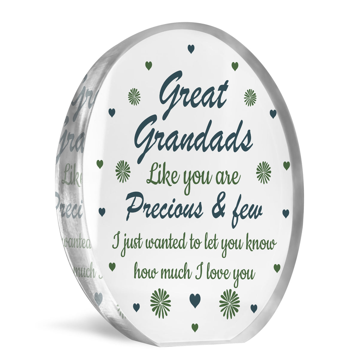 Great Grandad Gift Precious And Few Acrylic Plaque Great Grandad