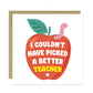 Leaving School Nursery Card For Teacher Better Teacher