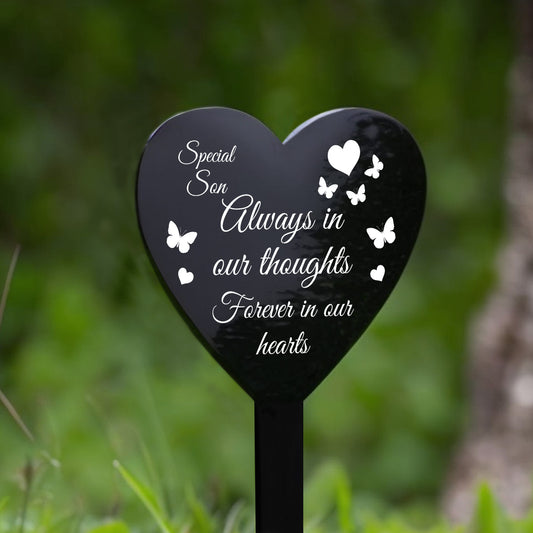Son Memorial Plaque Graveside Grave Memorial Stake Memorial Gift