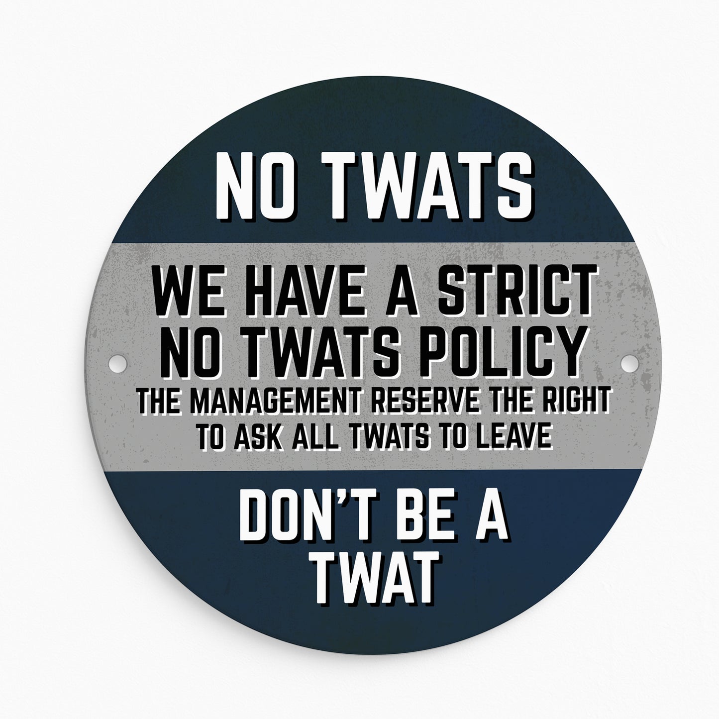 Rude Bar Sign For Home Bar Wall Mounted Sign For Man Cave Garage