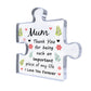 Gifts For Mum Acrylic Puzzle Piece Best Mum Gifts from Daughter