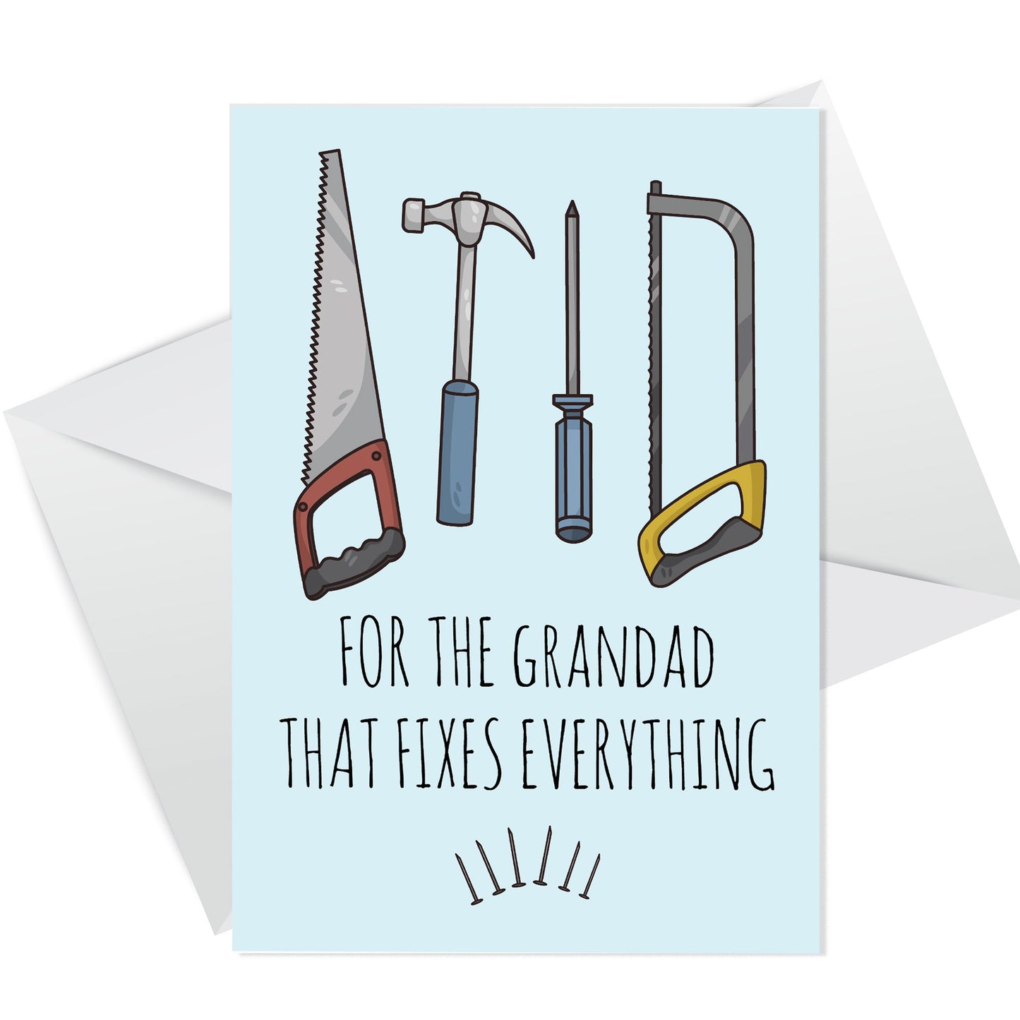 Funny Card For Grandad Fathers Day Card With Envelope Birthday