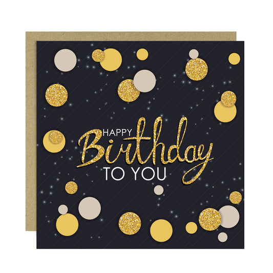 Happy Birthday Card Men Women Dad Mum Husband Wife Nan Colleague