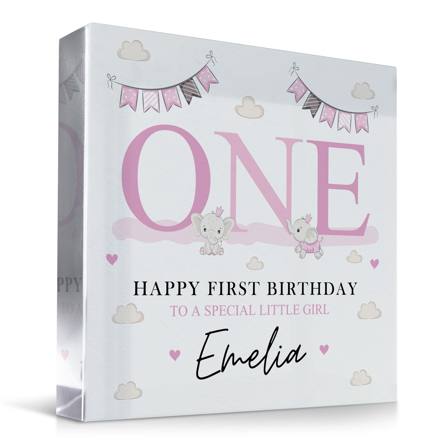 Happy 1st Birthday Gift For Daughter Plaque First Birthday