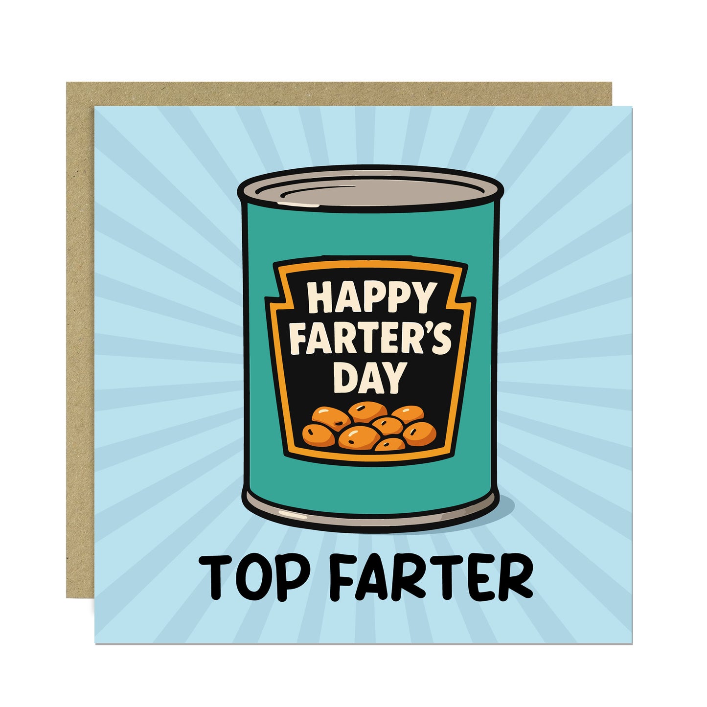 Funny Cards For Dad For Fathers Day TOP FARTER Dad Card