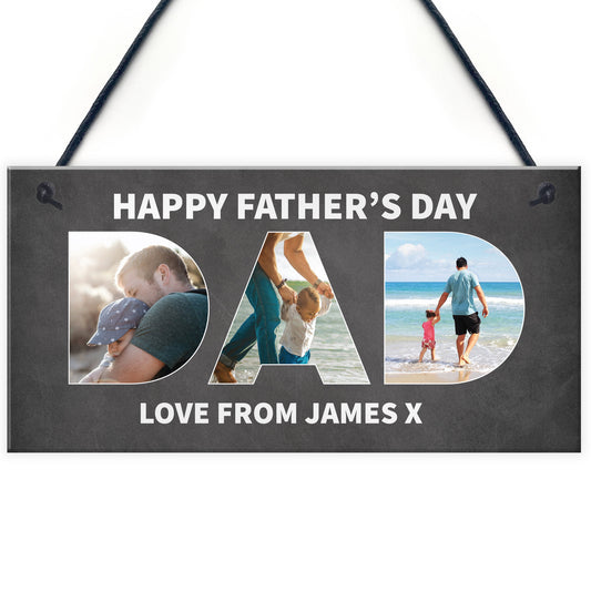 PERSONALISED DAD PLAQUE DAD GIFTS For Fathers Day Gift For Dad