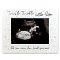 Pregnancy Gifts 7x5 White Frame Baby Scan Gift Daddy Mummy To Be