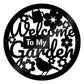 Garden Welcome Sign Garden Signs For Outside Acrylic Wall Plaque