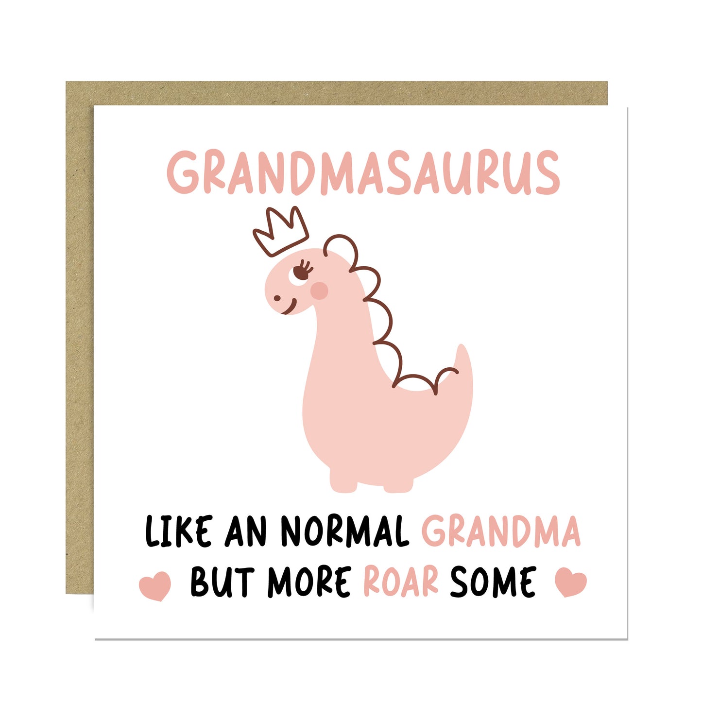 Grandma Birthday Card for Her Grandmasaurus Grandma Card
