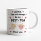 Mug For Auntie, Auntie Gift For Birthday, MY BEST TEA Mug, Besti