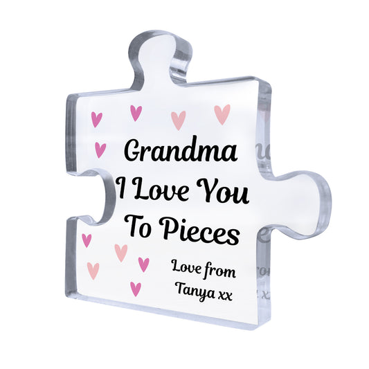 Grandma Gifts For Birthday Personalised Grandma Gifts