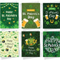 St Patricks Day Pack of 6 Greeting Cards For Friends Family