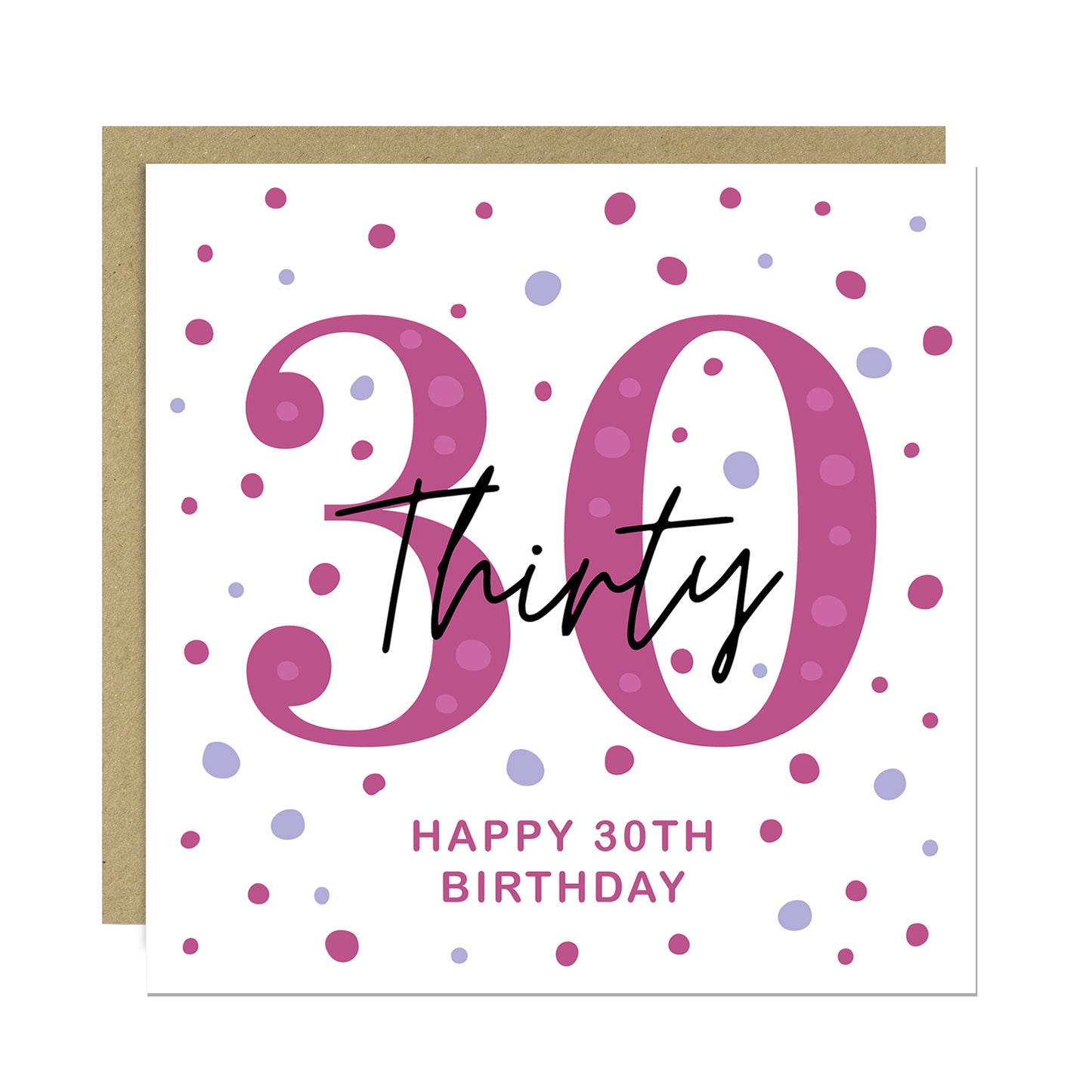 30th Birthday Card Her Friend Thirtieth Birthday Card Daughter