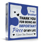Birthday Gifts for Brother Acrylic Block Puzzle Brother Birthday